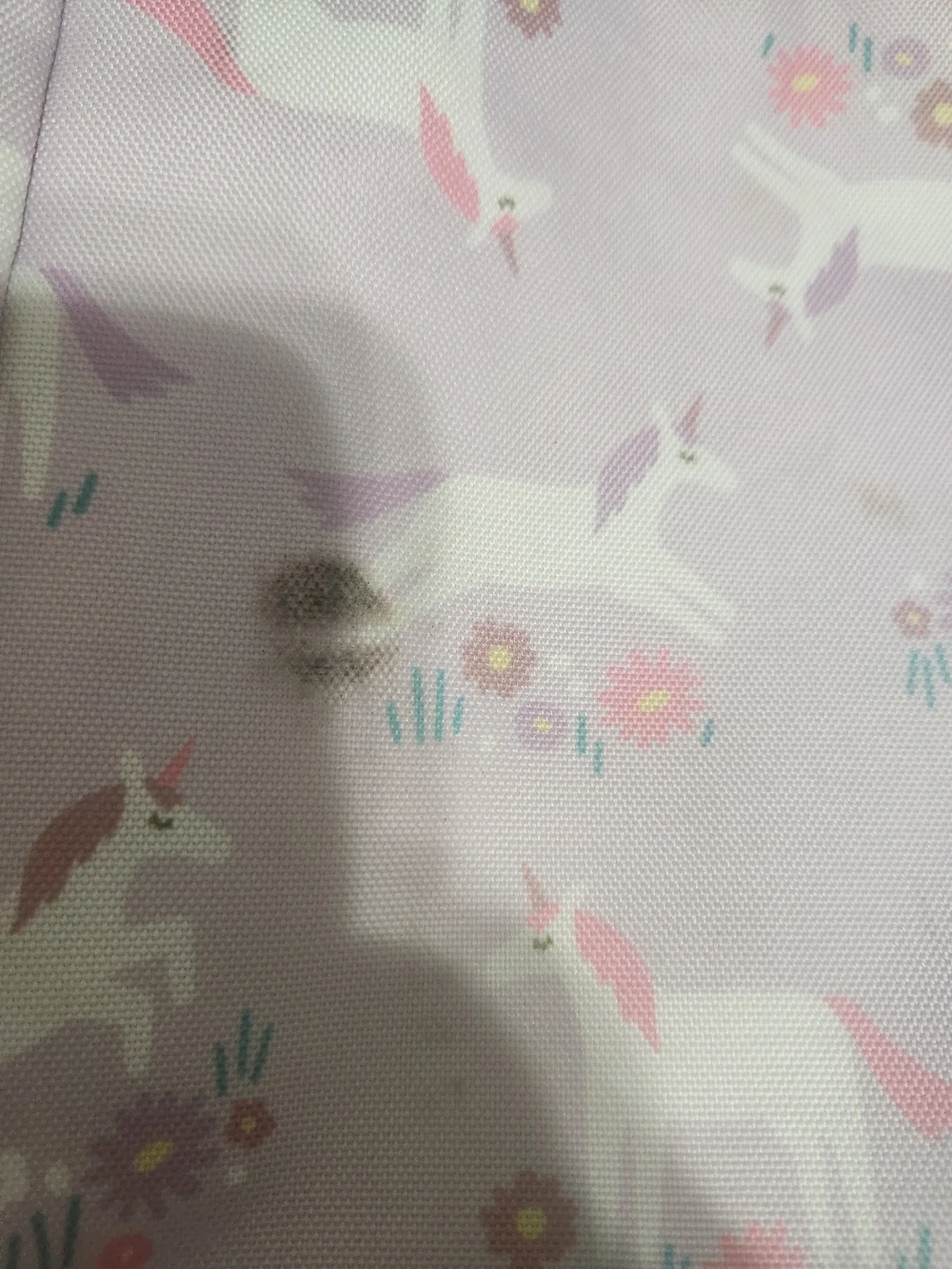 Kids Unicorn Print Backpack - Lavender